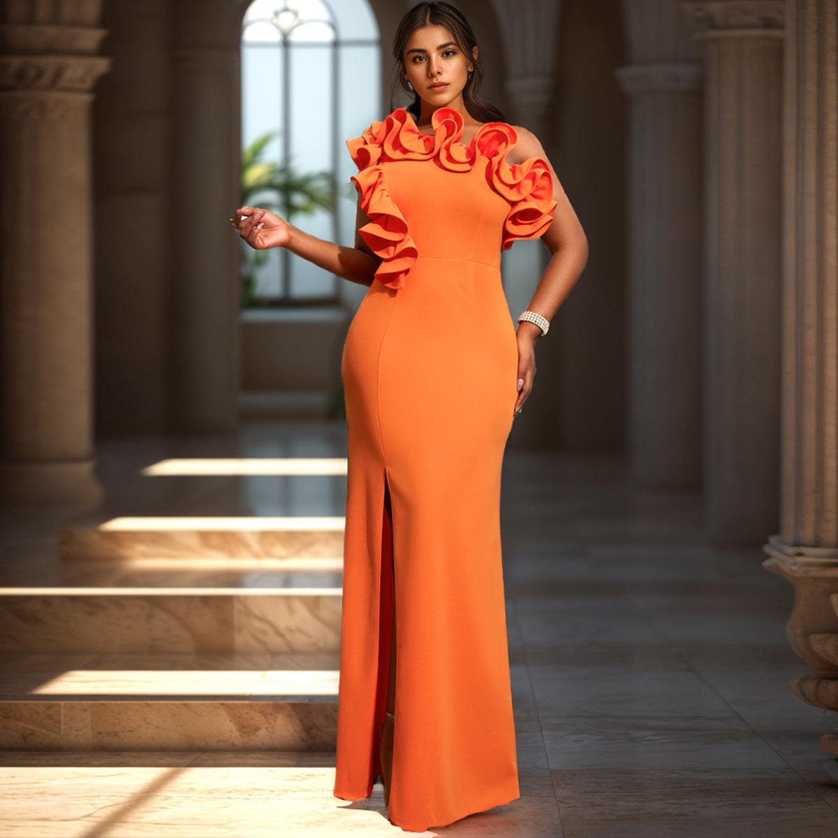 Spring Summer Sleeveless Off Shoulder Dress Elegant Cocktail Party Light Dress Party Dress CANNY