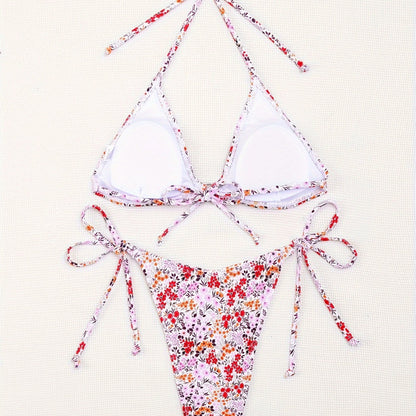 Women Clothing Floral Bikini Direct Supply Swimsuit Women
