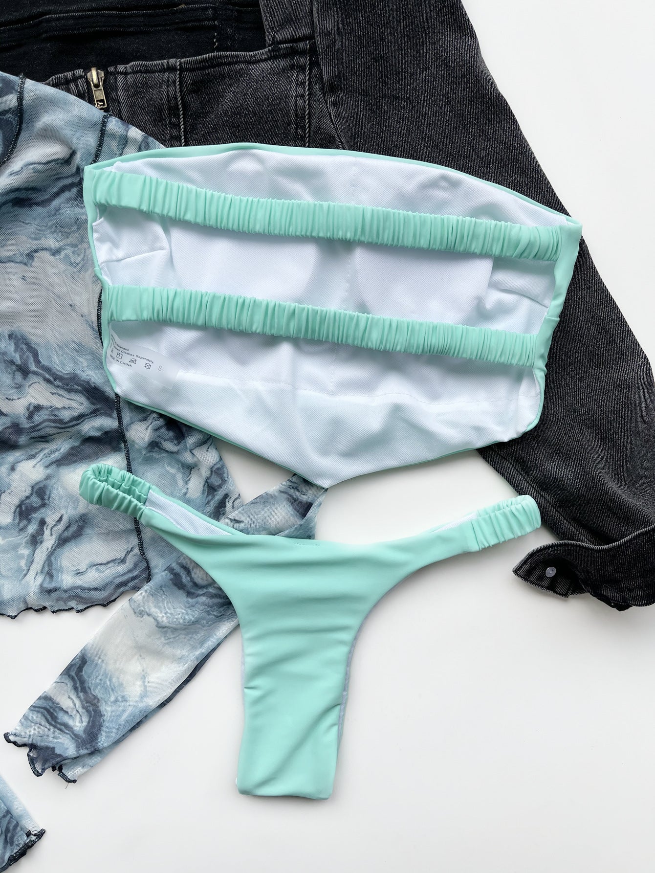 Sexy Bikini Split Swimsuit Swimwear Twingo
