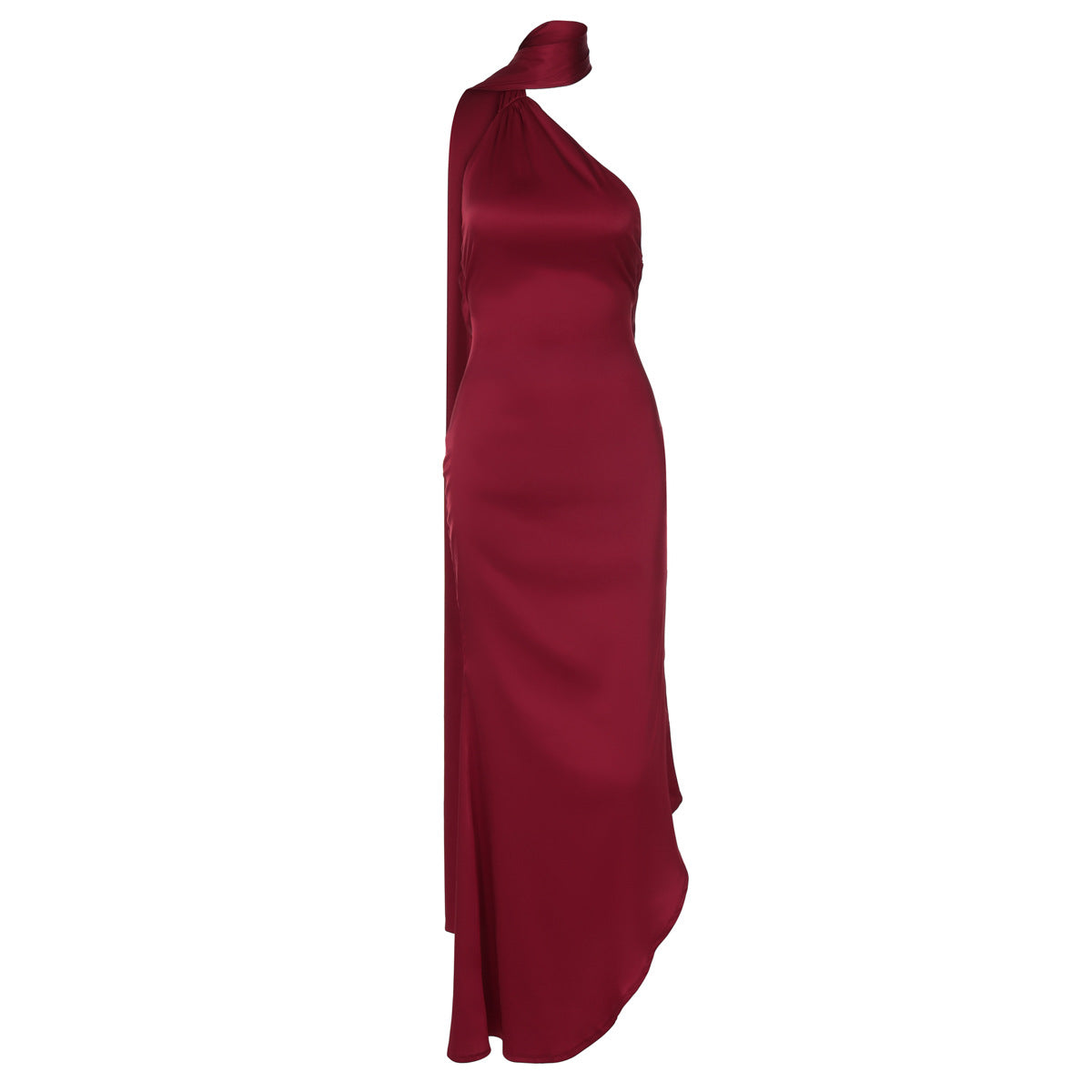 Women Spring Summer Sexy Backless Lace up Halter Ribbon Dress BULLINGER