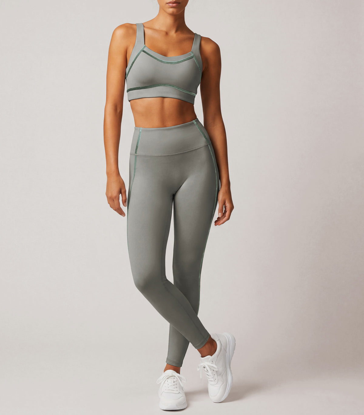 Carbon Gray Bra Trousers