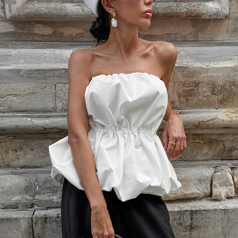 Sexy Tube Top Summer Sexy Fashionable Elegant Slim Top Women Clothing OFMY