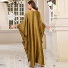 Gold Vacation Beach Coat Maxi Dress Women Loose Maxi Dress Swimsuit Blouse Sun Protective Clothing EvenStar