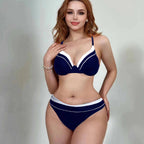 Bikini Steel Bracket Gathered Split Sexy Mesh Three Piece Swimsuit Women Peaches