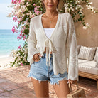 Beach Dress Women Casual Holiday Floral Print Pullover Bikini Swimsuit Blouse Sun Protective Clothing Mangar