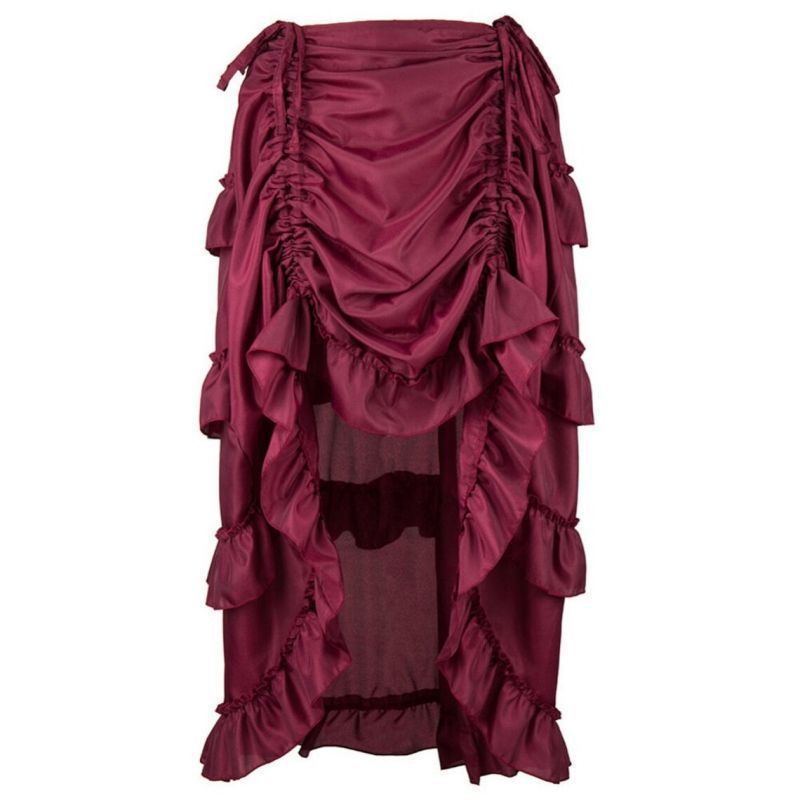 Spring Summer Dance Hip Hop Street Dance Performance Skirt Halloween Ethnic Dance Stage Performance Skirt Pirate Skirt RMAI