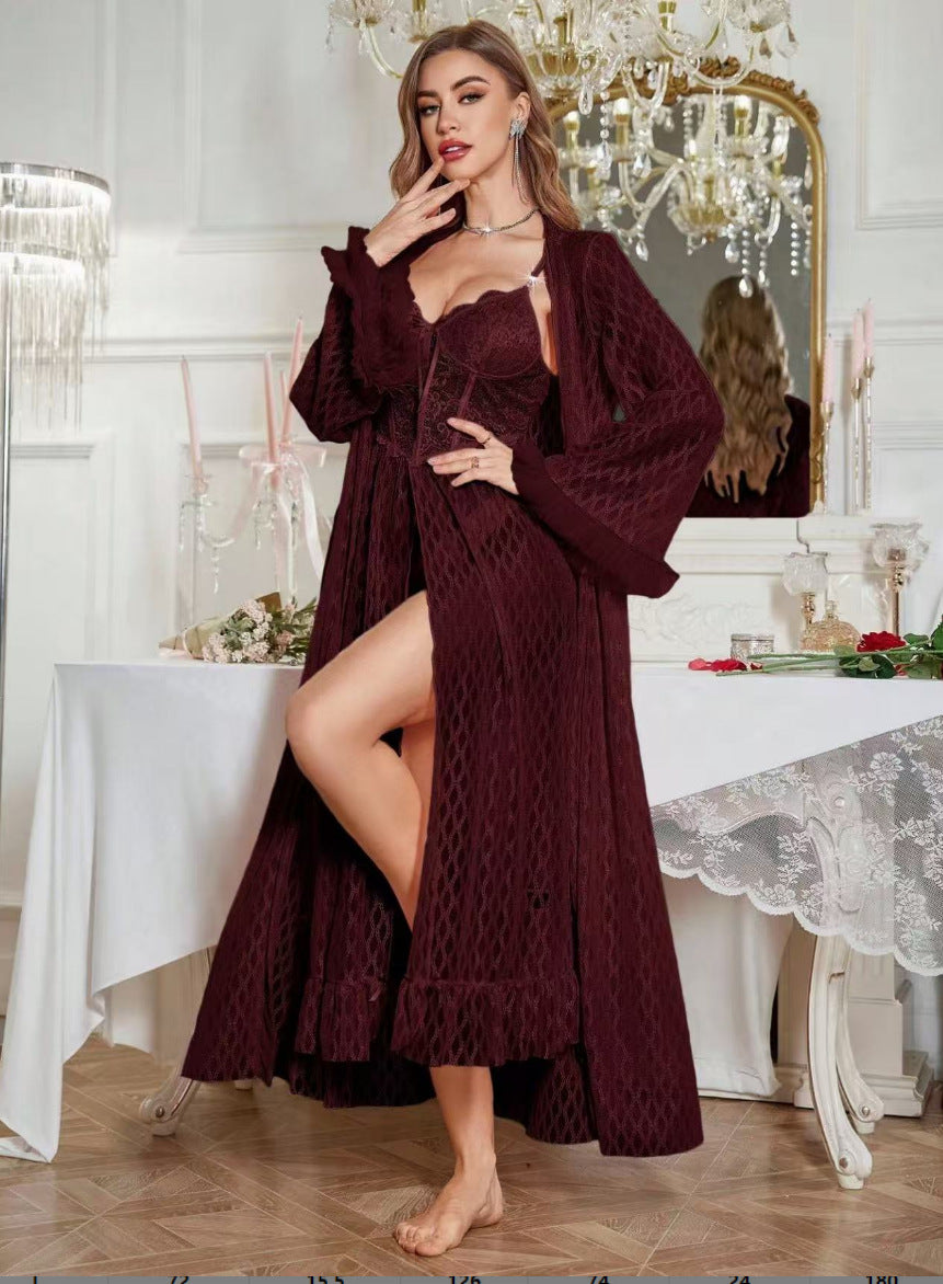 Wine Red Only Dress