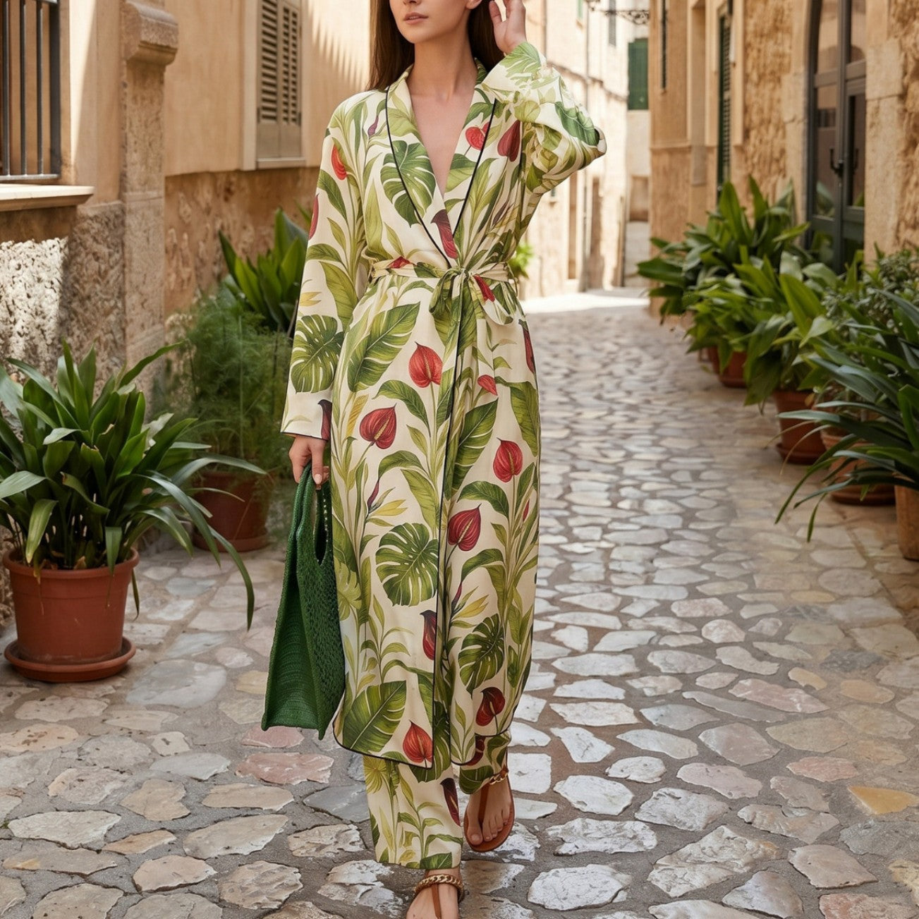 Beach Dress Women Casual Holiday Floral Print Cardigan Bikini Swimsuit Blouse Sun Protective Clothing Mangar
