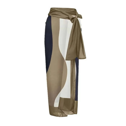 Brown Gauze Skirt