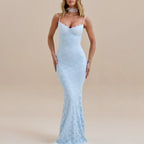 Summer Arrival Sexy Sheath Dress Sexy Backless Lace Strap Dress for Women JULISSA