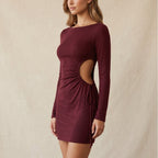 Casual Pure Want Waist Seaside Holiday Beach Dress Casual Everyday Dress Mangar