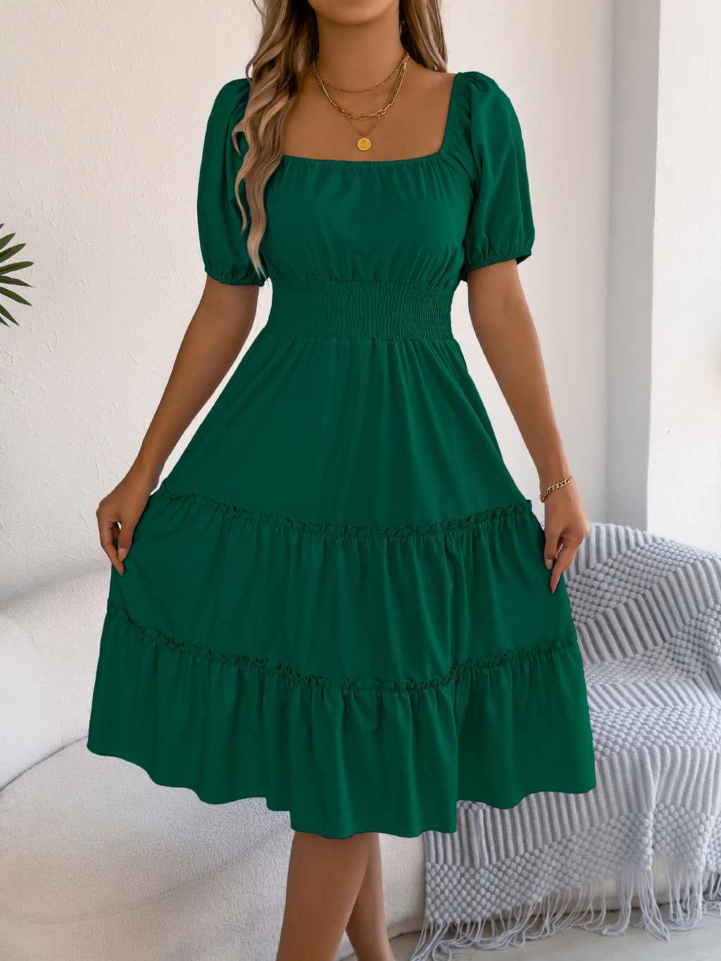 blackish green