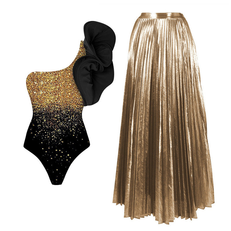 One-Shoulder Suit