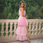 Spring Summer Women Clothing Slim Sleeveless Dress PartyPart