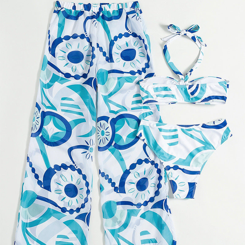 Classic Split Sexy Women Three Piece Set Women Swimsuit Serene