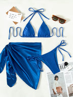 Three-Piece Sexy Beach Bikini Popular Swimwear Chimie