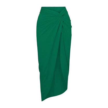 Green Gauze Skirt