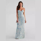 Vestido de noche sexy con escote en V y largo hasta el suelo, elegante y elegante, para cóctel o fiesta formal, ropa para mujer
