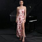 Summer Women Wear Dress Young Tube Top Estimated Print Holiday Dress TAJA