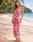 Swimsuit Floral Holiday Atmosphere One Piece Swimsuit Women ShineRealm