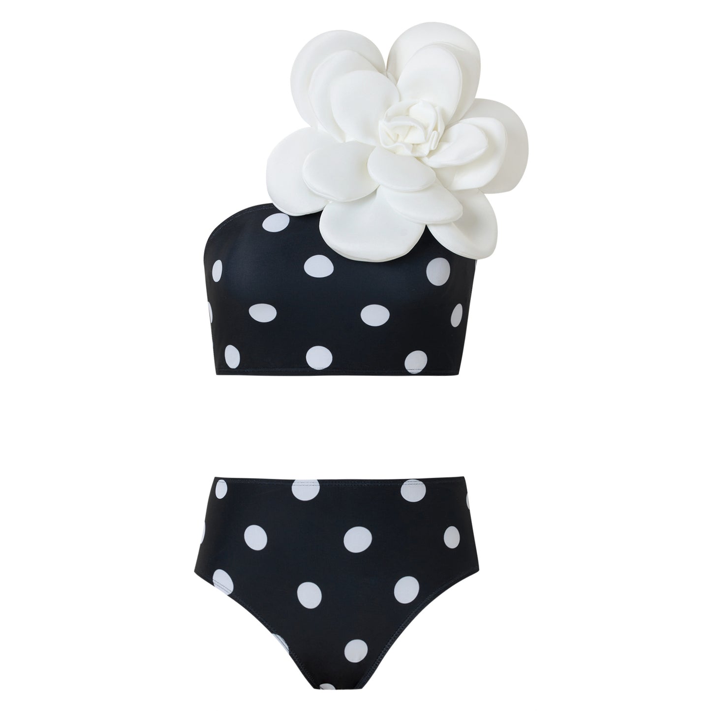 Black and White Dots Swimsuit