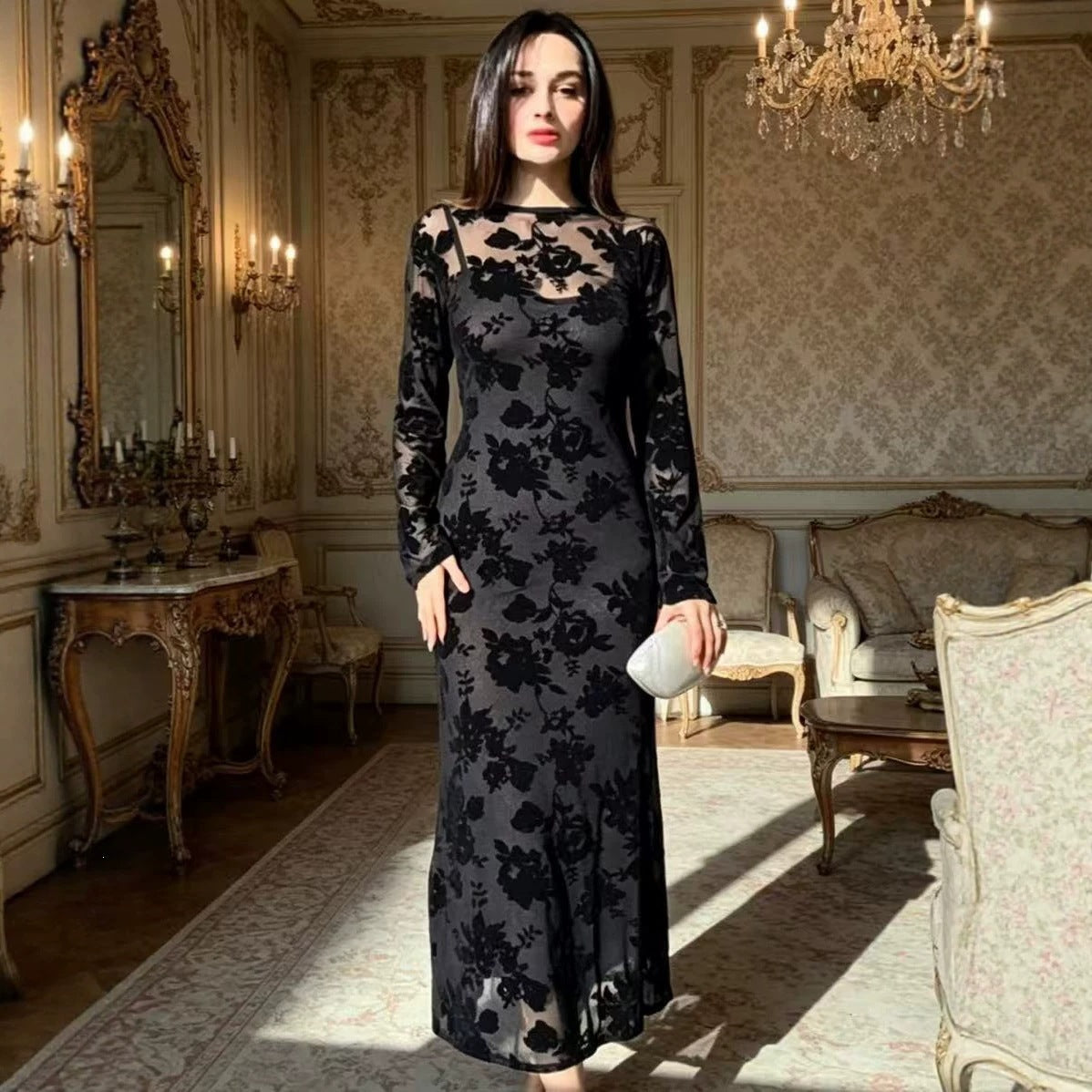 Summer Pleated Waist Tight Slimming Graceful Fashionable Elegant Tight Dress Babeloon