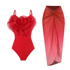 Covered Belly Backless Sexy Spring Swimsuit Women Chiffon Beach Dress
