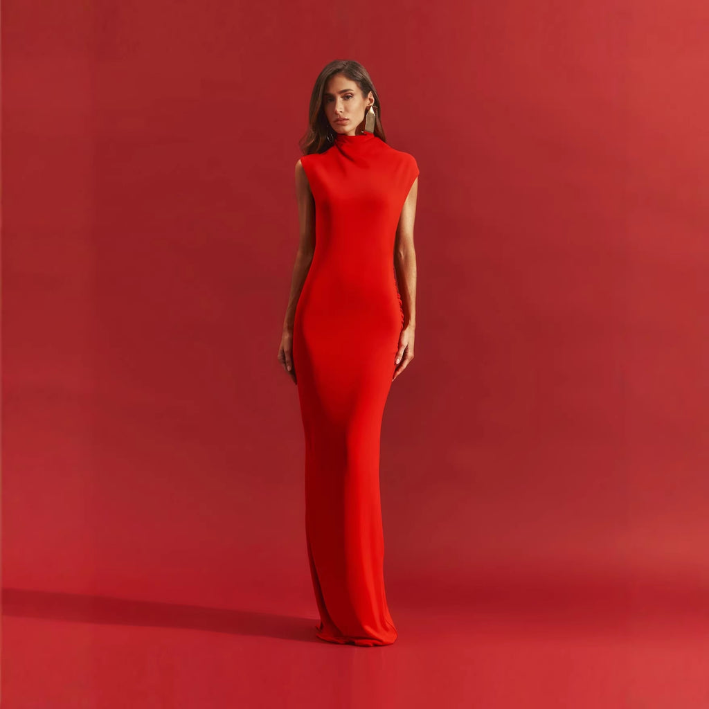 Dress Slim Fit Maxi Dress Wedding Cocktail Annual Meeting Hosting Ceremony Dress High End Vietnamese Niche Sight