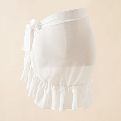 Short Model in White Color