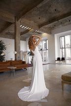 Summer Women Clothing Sexy Sequined Suspender Split Backless Solid Color Dress OUSHIMAI