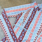 Striped Printed Long Sleeve Zipper Briefs Surfing Set One Piece Swimsuit Women Thunder