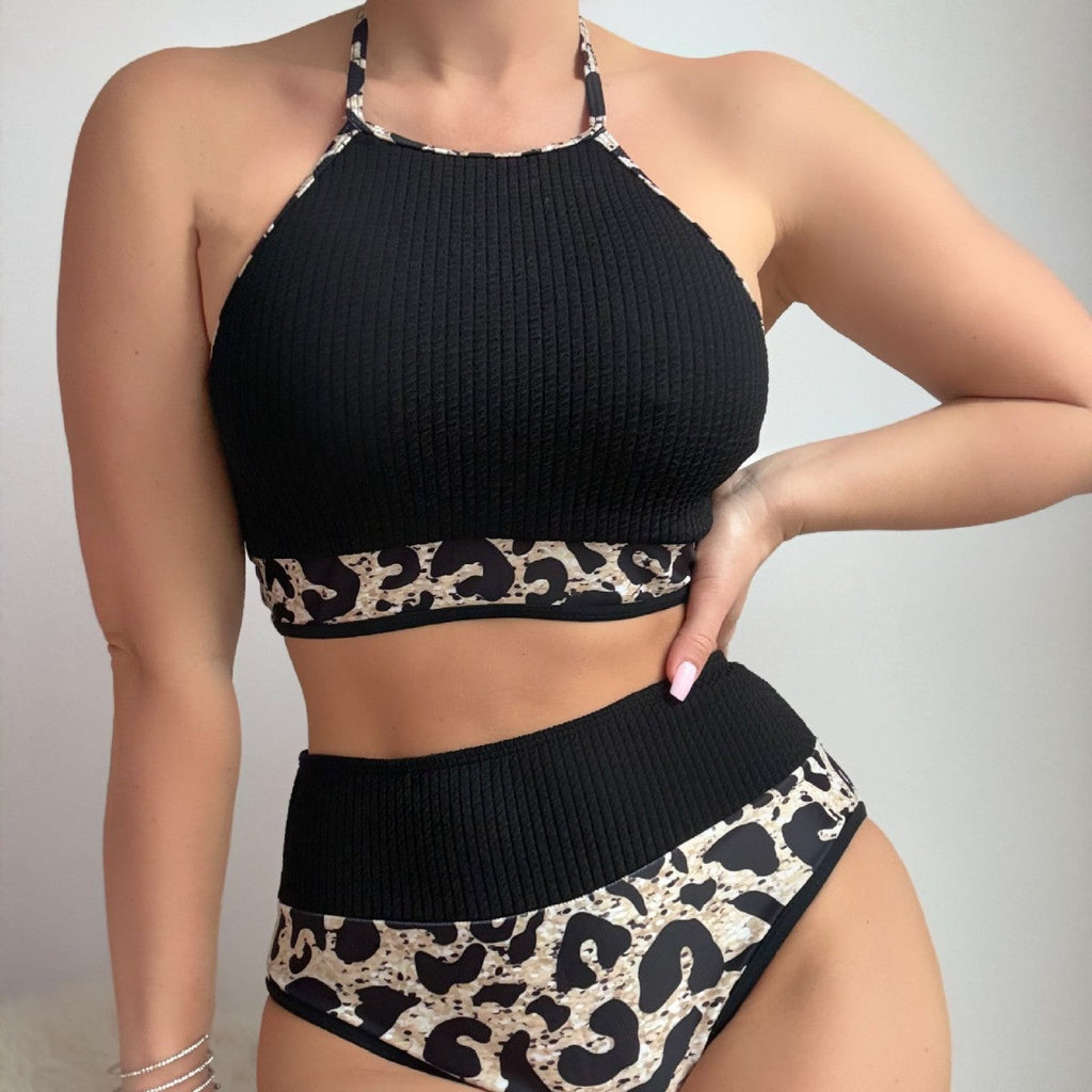 Women Summer Halter Sexy Bikini Swimsuit CSC