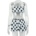 White Polka Dot