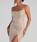 Robe de soirée d'été à sequins pour femme, robe de club à sequins sexy, queue de poisson