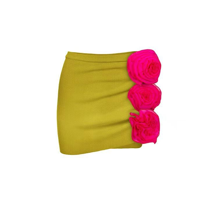 Yellow Separate Skirt