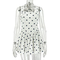 White Polka Dot