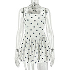 White Polka Dot