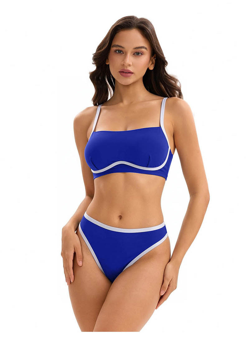 Arrival Bikini Swimsuit Women Sexy Three Piece Sets Long Sleeved Blouse Bianco