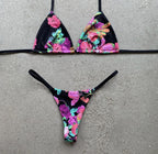 Maillot de bain bikini imprimé sexy pour femme, ensemble deux pièces pour piscine