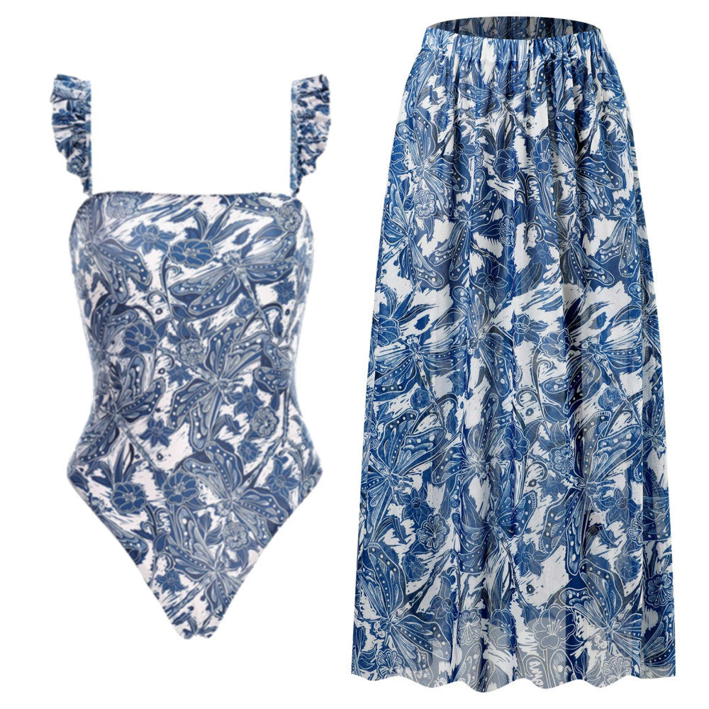 Y60 Suit# No. 1 Blue Dragonfly Dress
