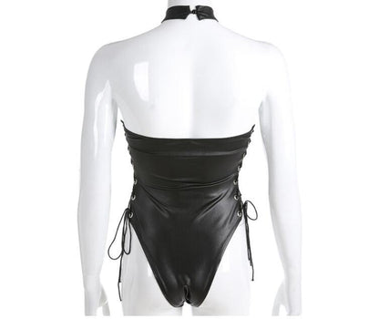 Sexy Buckle Fixed Hole Strap Sexy Suit