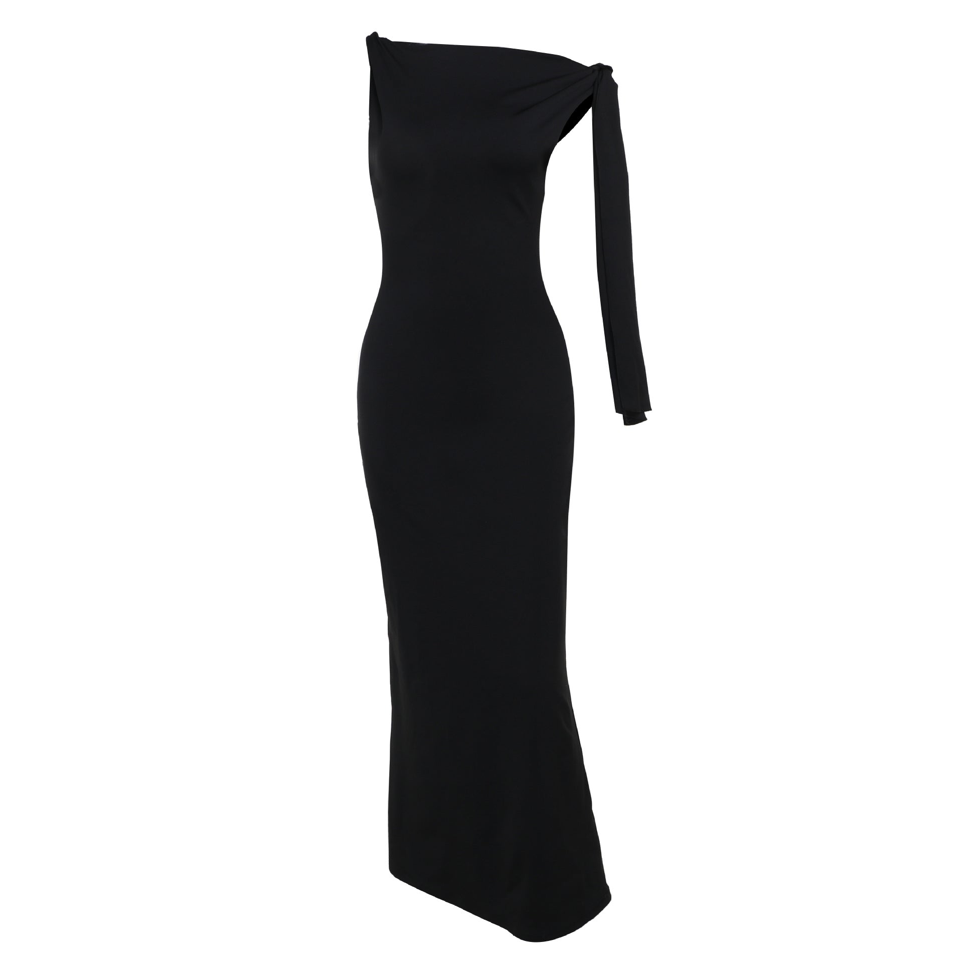 Spring Elegant Sexy Sheath Dress Simple Lace up Dress Women Clothing FREYA