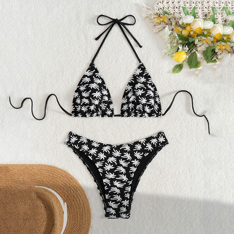 Bikini Printed Split Swimsuit Women Beach Spring Swimsuit Bikini Alina