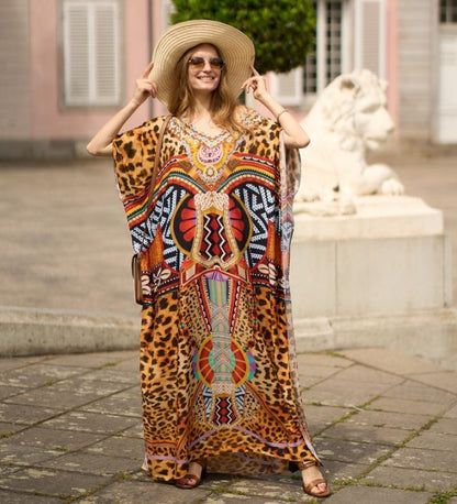 Red Brown Leopard