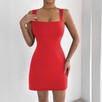 Women Clothing Slim Slip Sexy Dress Iyasen