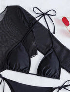 Bikini Sexy Three Piece Set CHUJIAN