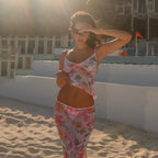 Beach Dress Bikini Sexy Bikini Floral Gauzy Women Swimsuit Swimsuit Women Ellie
