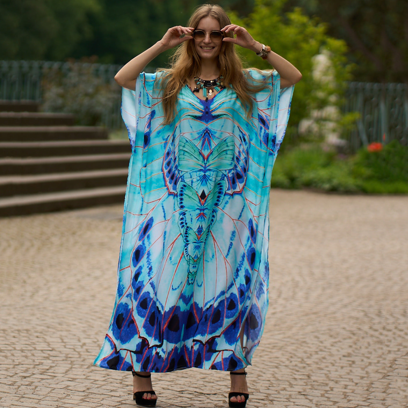 Blue Print Butterfly 1