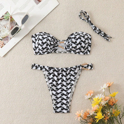 Black White