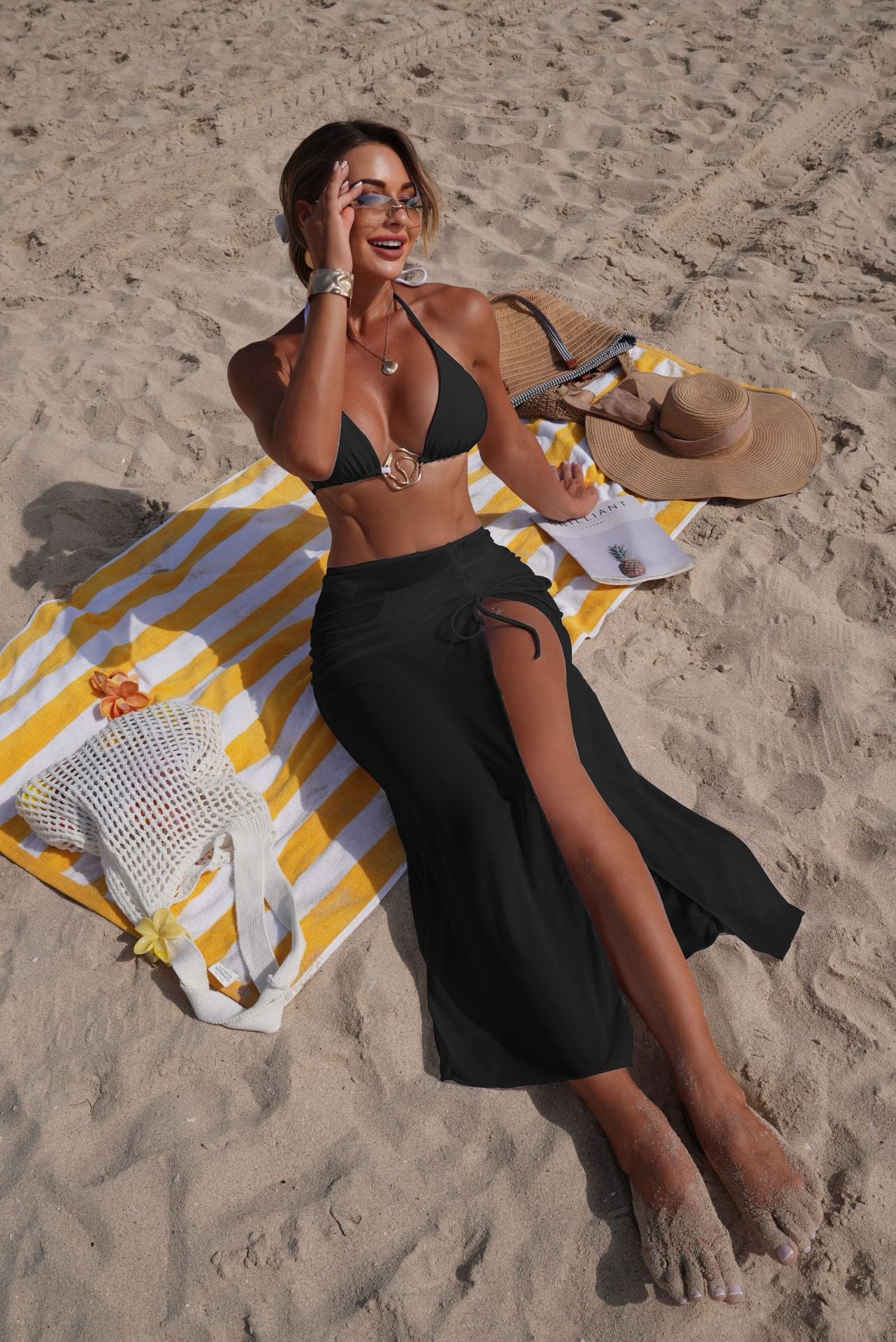 Black Three Piece Set